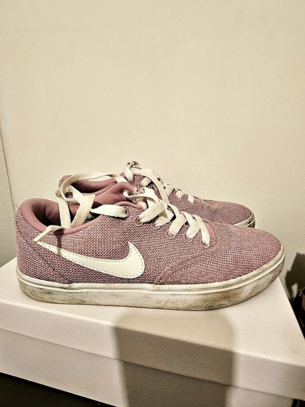 Pink Nike Shoes Perfect Conditon , White Just Needs A Wipe :)